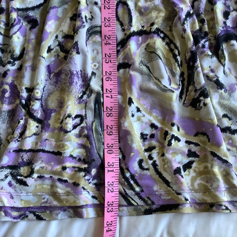 Michael Kors Sheath Dress Women's Size XS Sleeveless Purple Pockets Stretch - Picture 5 of 7